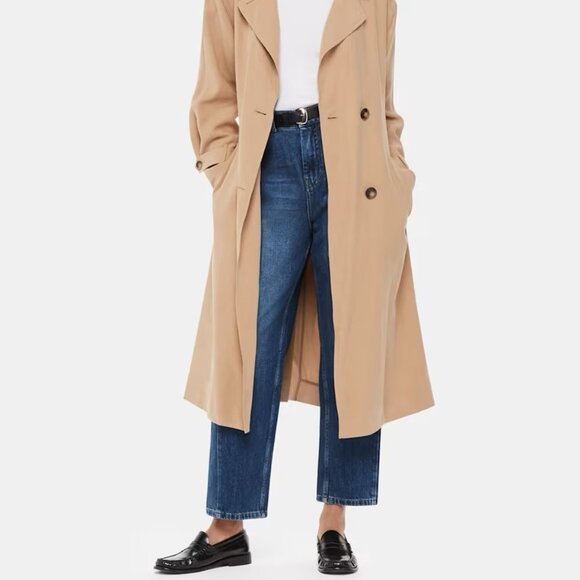 Whistles Barrel Leg Jeans High Waisted Size 26 - Picture 10 of 10